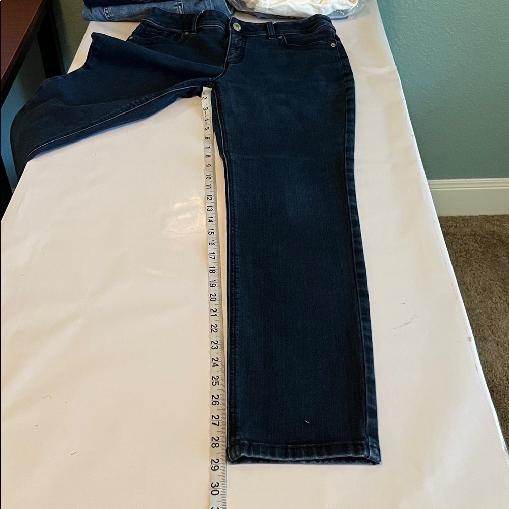 Chico’s So Slimming Straight Leg Mid Rise Size 00 Regular - Picture 7 of 16